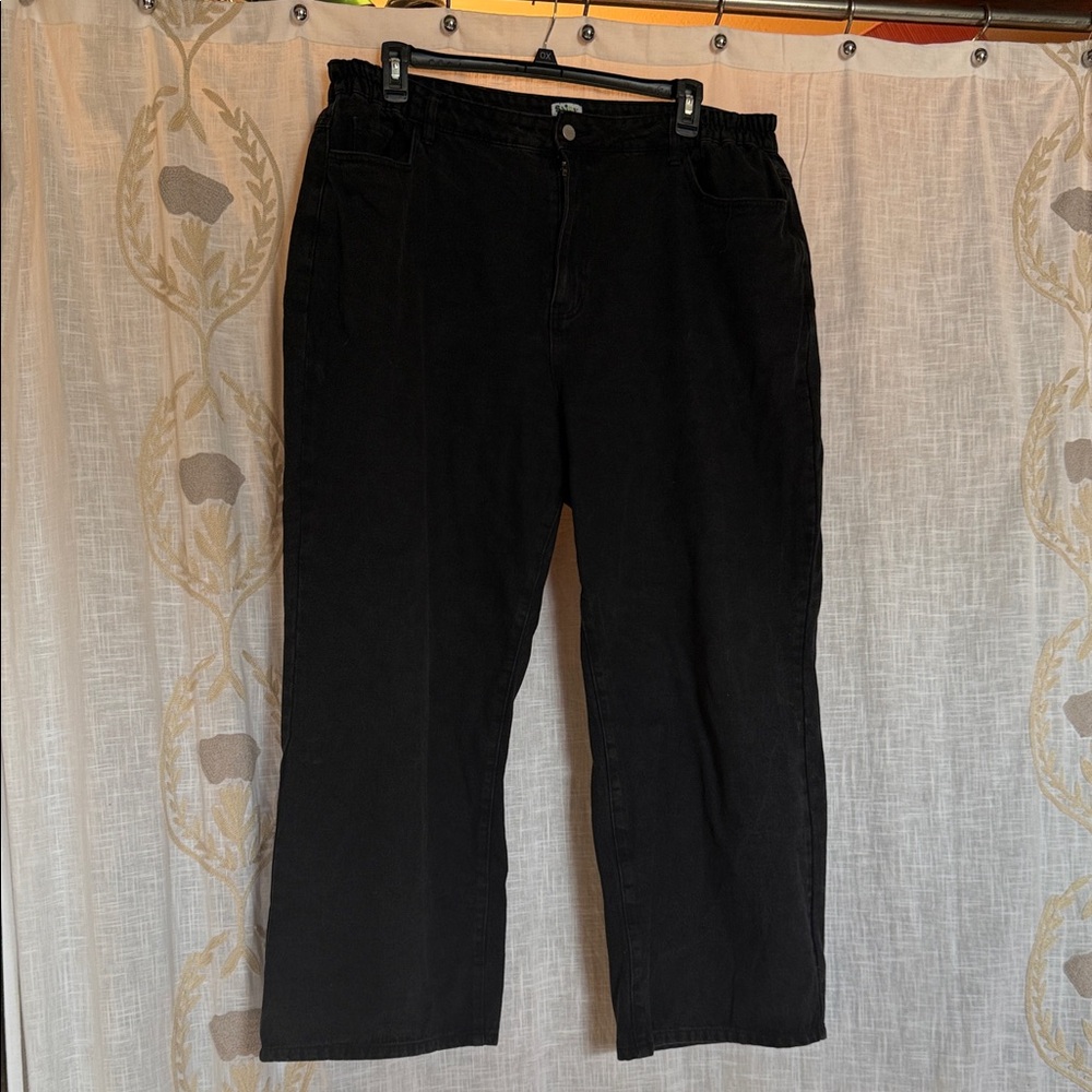 Shiny By Nature High Rise Black Jeans